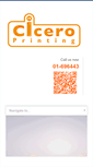 Mobile Screenshot of ciceroprinting.com